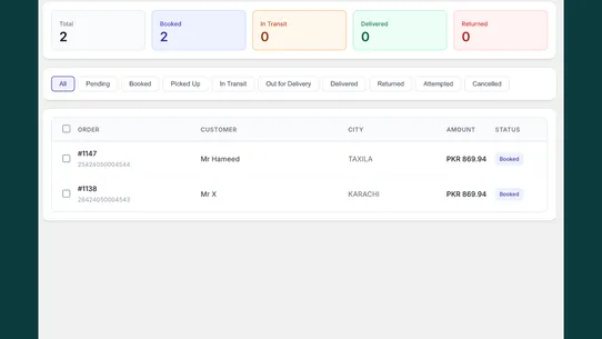 Courierify: Pakistani Couriers screenshot