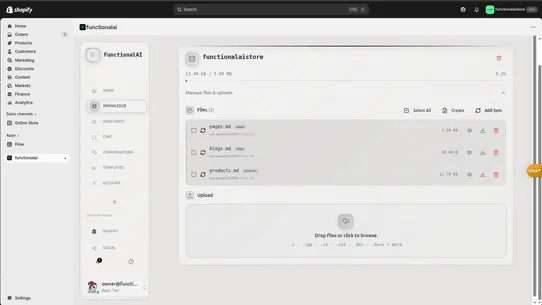 FunctionalAI screenshot