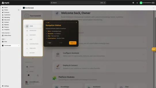 FunctionalAI screenshot