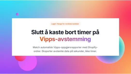 Settly ‑ Payout Reconciliation screenshot