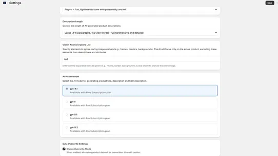 ProductBuilder AI Content screenshot