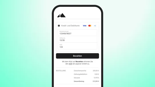 Verifone Credit and Debit Card screenshot