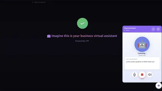 TalkToPC ‑ AI Voice Agent screenshot
