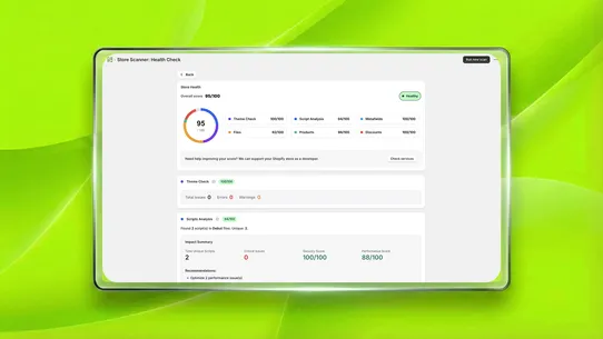 Checkpoint: Store Scanner screenshot