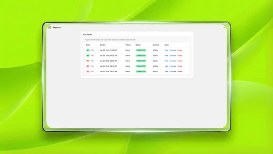 Checkpoint: Store Scanner screenshot