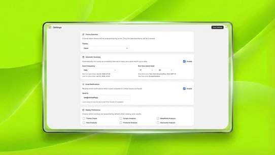 Checkpoint: Store Scanner screenshot