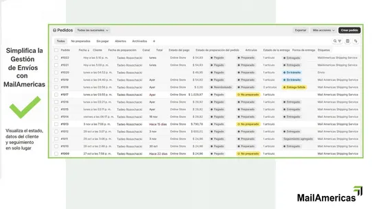 MailAmericas Shipping screenshot