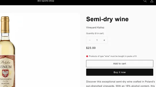 Smart Cart Limits &amp; Validation screenshot