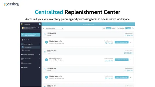Inventory Management ‑ Assisty screenshot