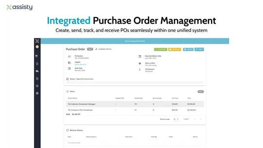 Inventory Management ‑ Assisty screenshot