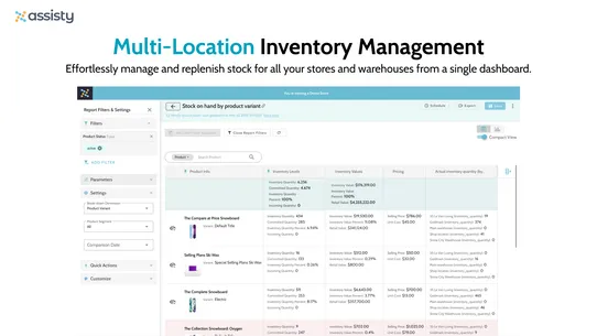 Inventory Management ‑ Assisty screenshot