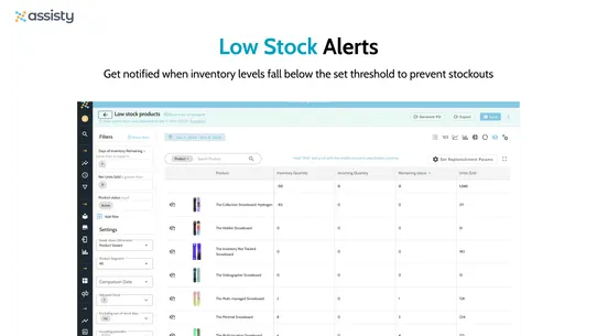 Assisty Inventory Management screenshot