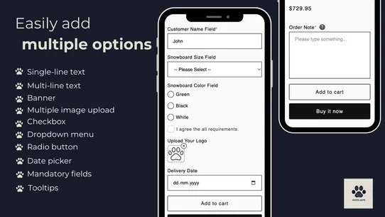 Customy Product Personalizer screenshot