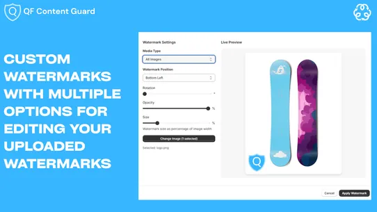 QF Content Guard screenshot