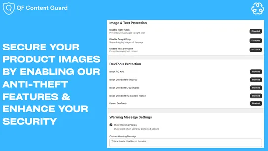 QF Content Guard screenshot