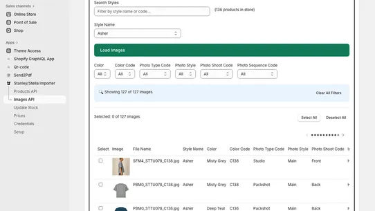 Stanley/Stella Importer screenshot