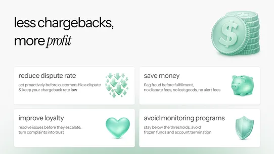 Presolve ‑ Predict Chargebacks screenshot