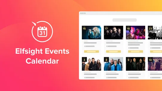 Event Calendar by Elfsight screenshot