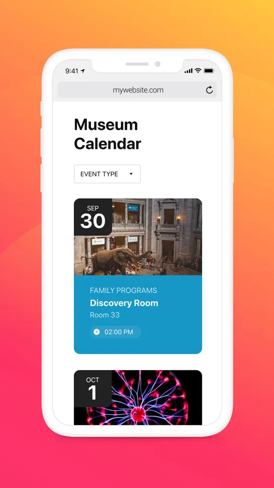 Event Calendar by Elfsight screenshot