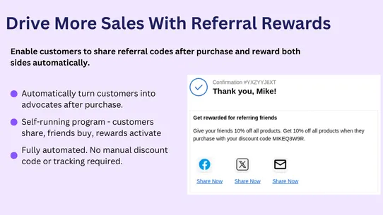 BA Referral Program screenshot
