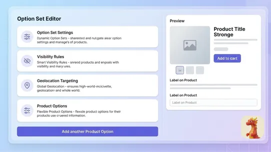 CR ‑ Infinite Product Options screenshot