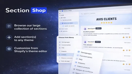 Section Shop screenshot