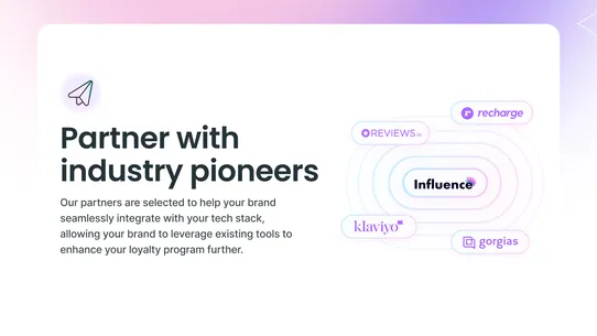 Influence ‑ Loyalty &amp; Referral screenshot