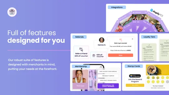 Influence ‑ Loyalty &amp; Referral screenshot