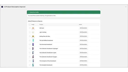 CopySpark:AI SEO &amp; Description screenshot