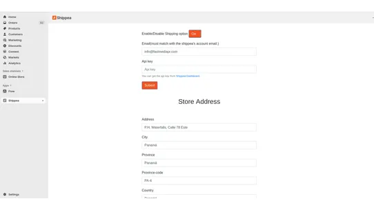 Shippea Shipping screenshot