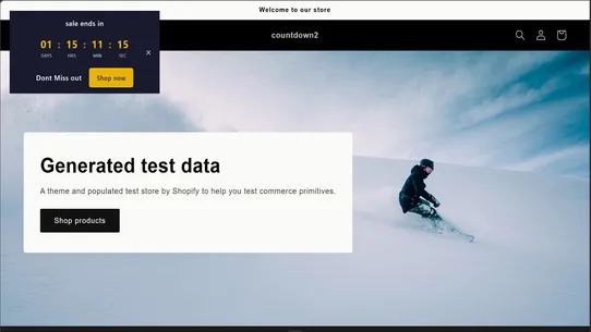 Maveric Countdown ‑ Sale Timer screenshot