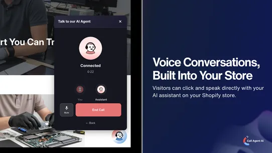 Shopi‑AI Voice &amp; Chatbot screenshot