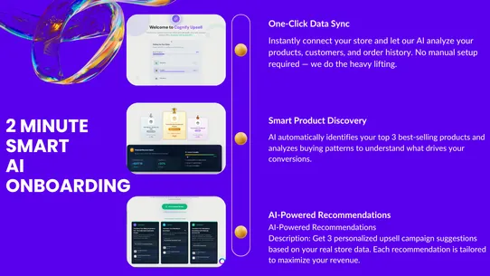 Cognify AI Upsell &amp; Aftersell screenshot