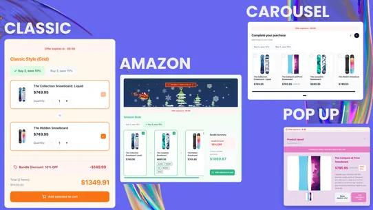 Cognify AI Upsell &amp; Aftersell screenshot
