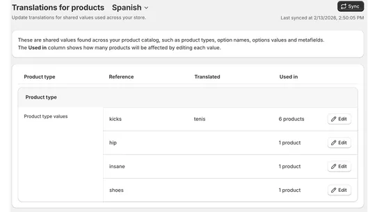 Translation Manager screenshot
