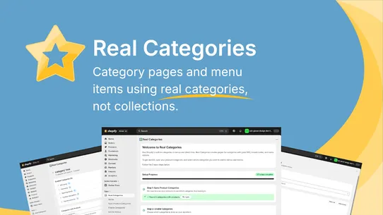 Real Categories screenshot