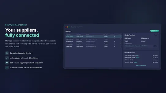 StockAI: Purchase Order screenshot