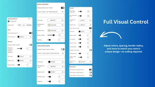 SmartSellio — Upsell &amp; AOV screenshot