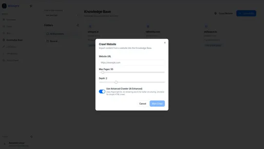 Whisprs–AI Chatbot &amp; Workflows screenshot