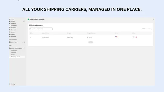 Shipi ‑ Fedex Shipping screenshot
