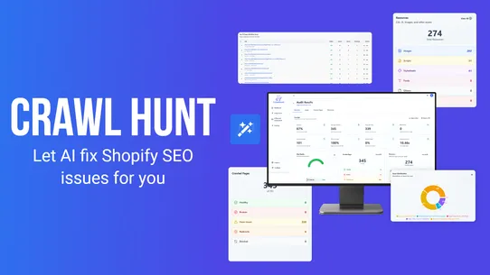 CrawlHunt ‑ Fix SEO With AI screenshot