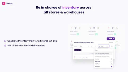 Prediko Inventory Management screenshot