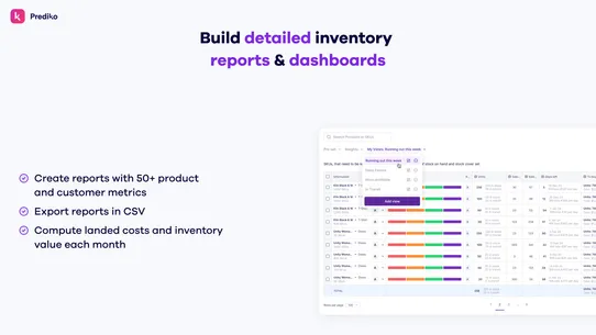 Prediko Inventory Management screenshot