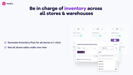Prediko Inventory Management screenshot