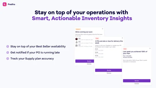 Prediko Inventory Management screenshot