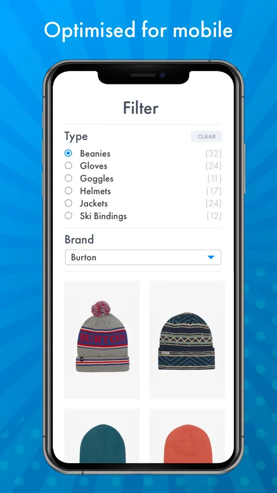 Power Tools Filter Menu screenshot