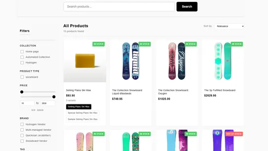 CFO Supper Search screenshot