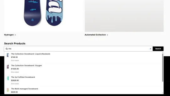 CFO Supper Search screenshot