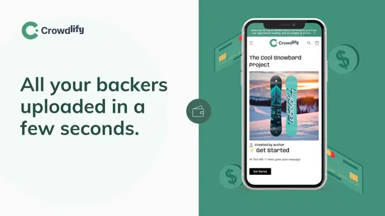 Crowdlify: Backer Surveys screenshot