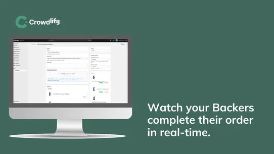 Crowdlify: Backer Surveys screenshot